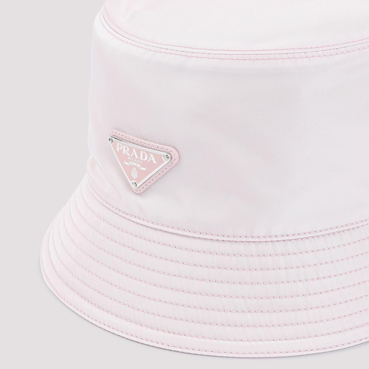 Bucket hat prada 2025 pink
