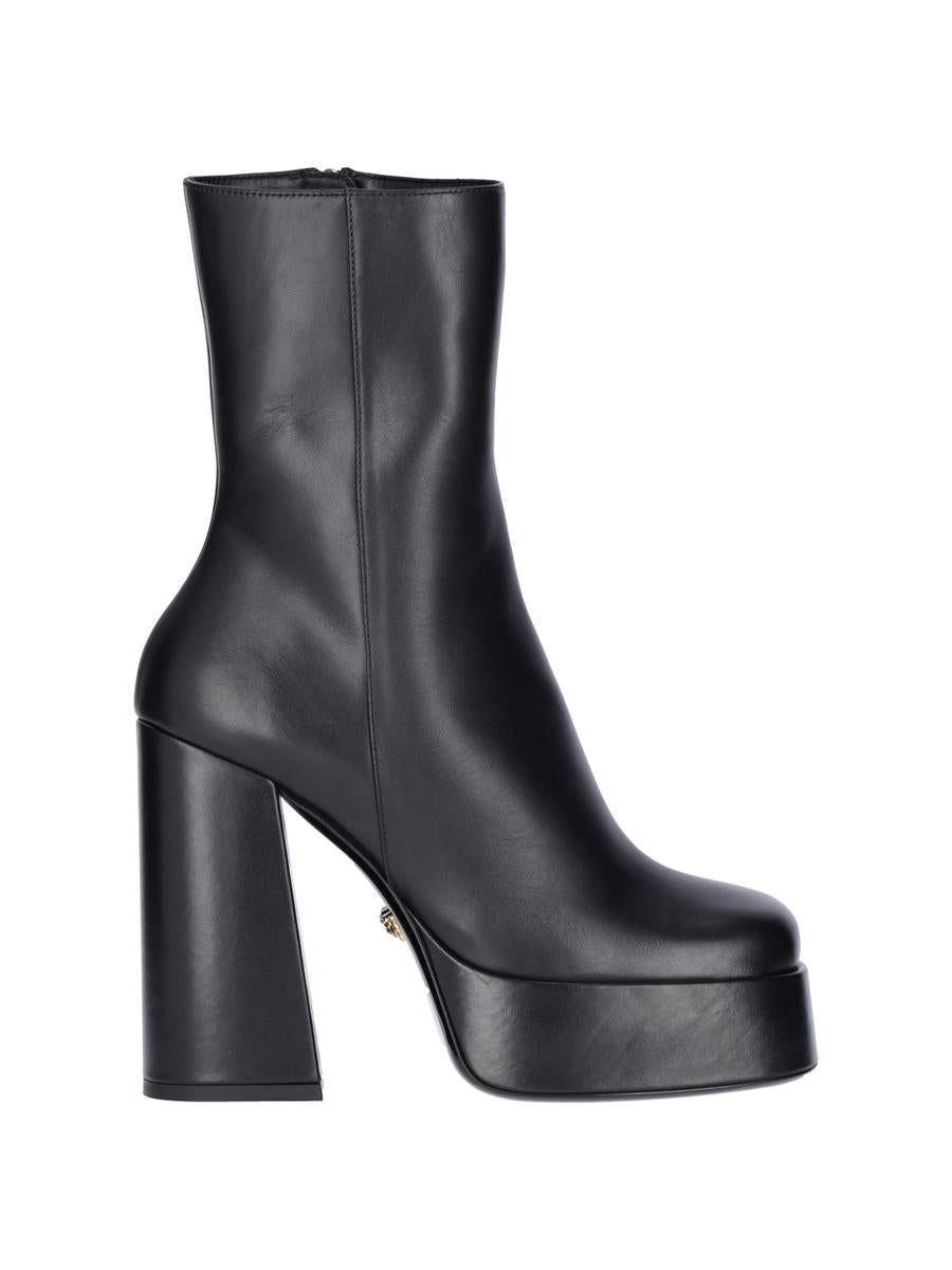 Versace Platform Boots "aevitas" in Gray | Lyst