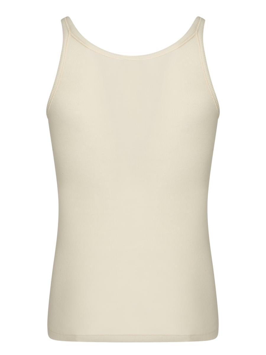 Tシャツ・カットソー SAINT LAURENT IVORY COTTON TANK TOP Men's Saint Laurent Sleeveless t-shirts | Lyst