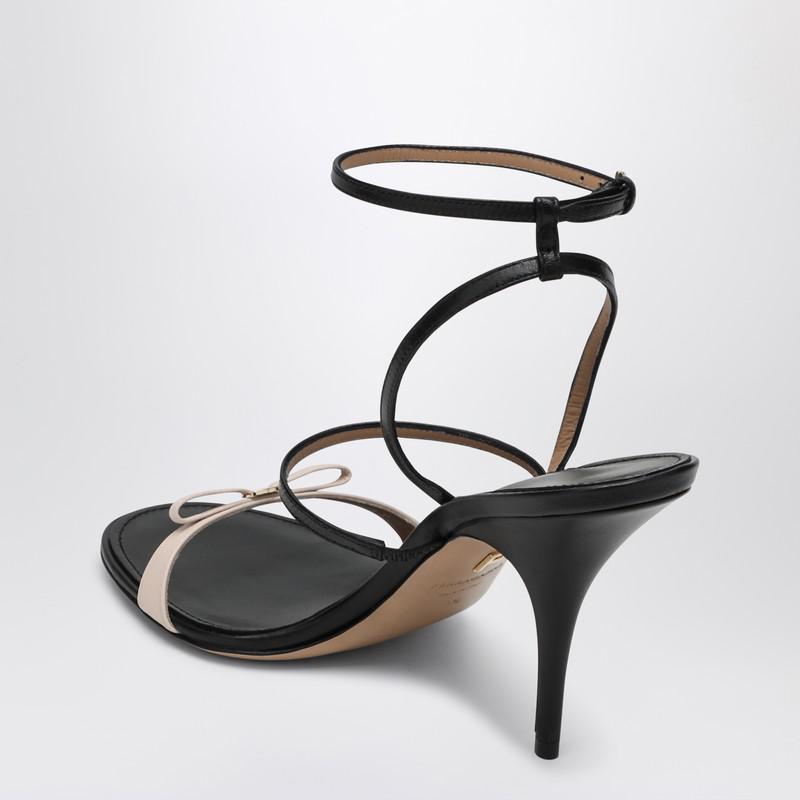 サンダル・ミュール Ferragamo Ariel 95 Black Nude High Heels Ferragamo Ariel 95/Nude High Heels in Black | Lyst