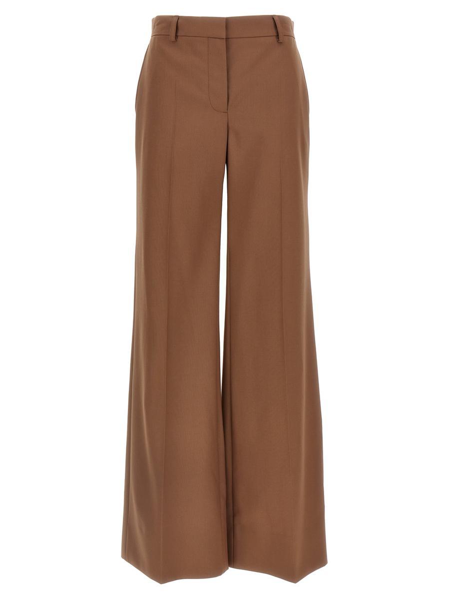 パンツ STELLA MCCARTNEY Loose leg pants Brown 6402063CU703 Stella McCartney Wide-leg and palazzo pants for Women