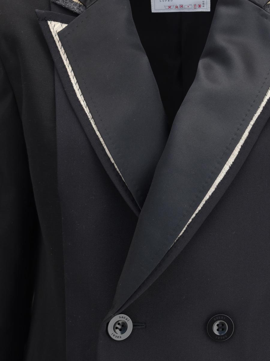ジャケット・アウター Sacai gray panel tailored jacket 22aw Sacai Blazers, sport coats and suit jackets for Women