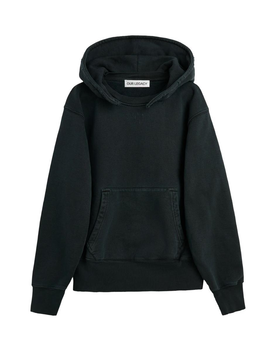 【関税込み】OUR LEGACY Sweatshirts Our Legacy - Lad Sweatshirt Worn Black Athletic Rib