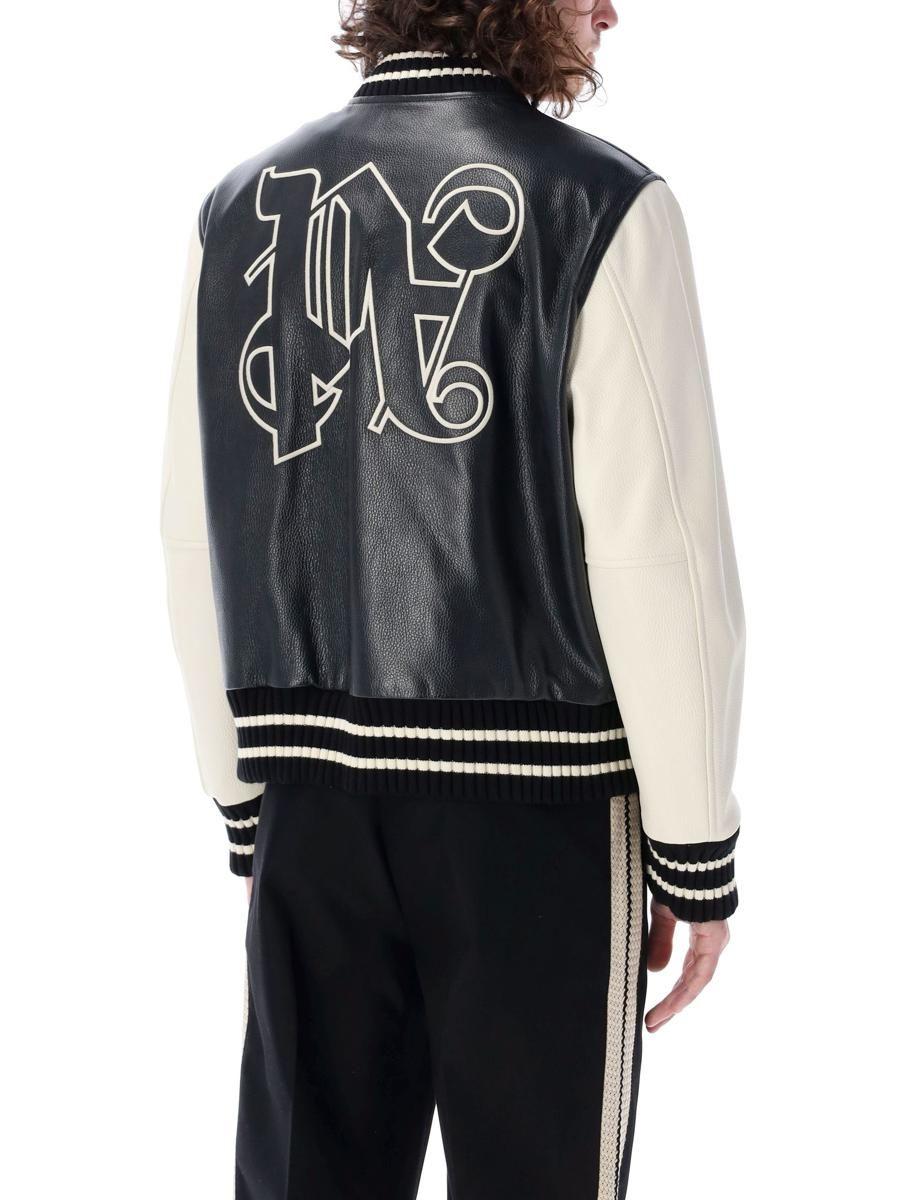 Palm Angels Monogram Classic Varsity Jacket