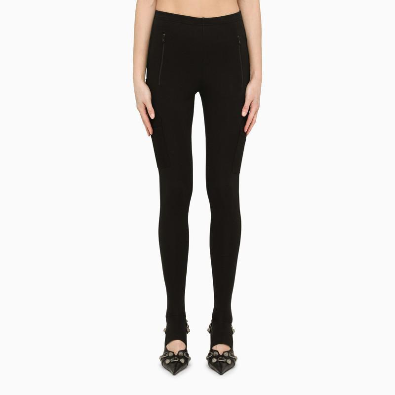Wardrobe NYC Zip Details leggings in Black Lyst UK