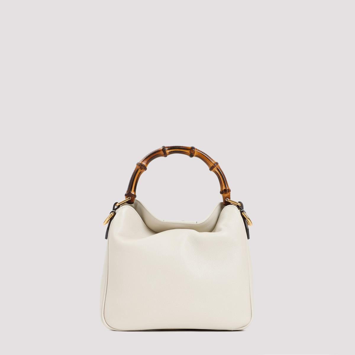 Gucci Diana medium shoulder bag in white leather