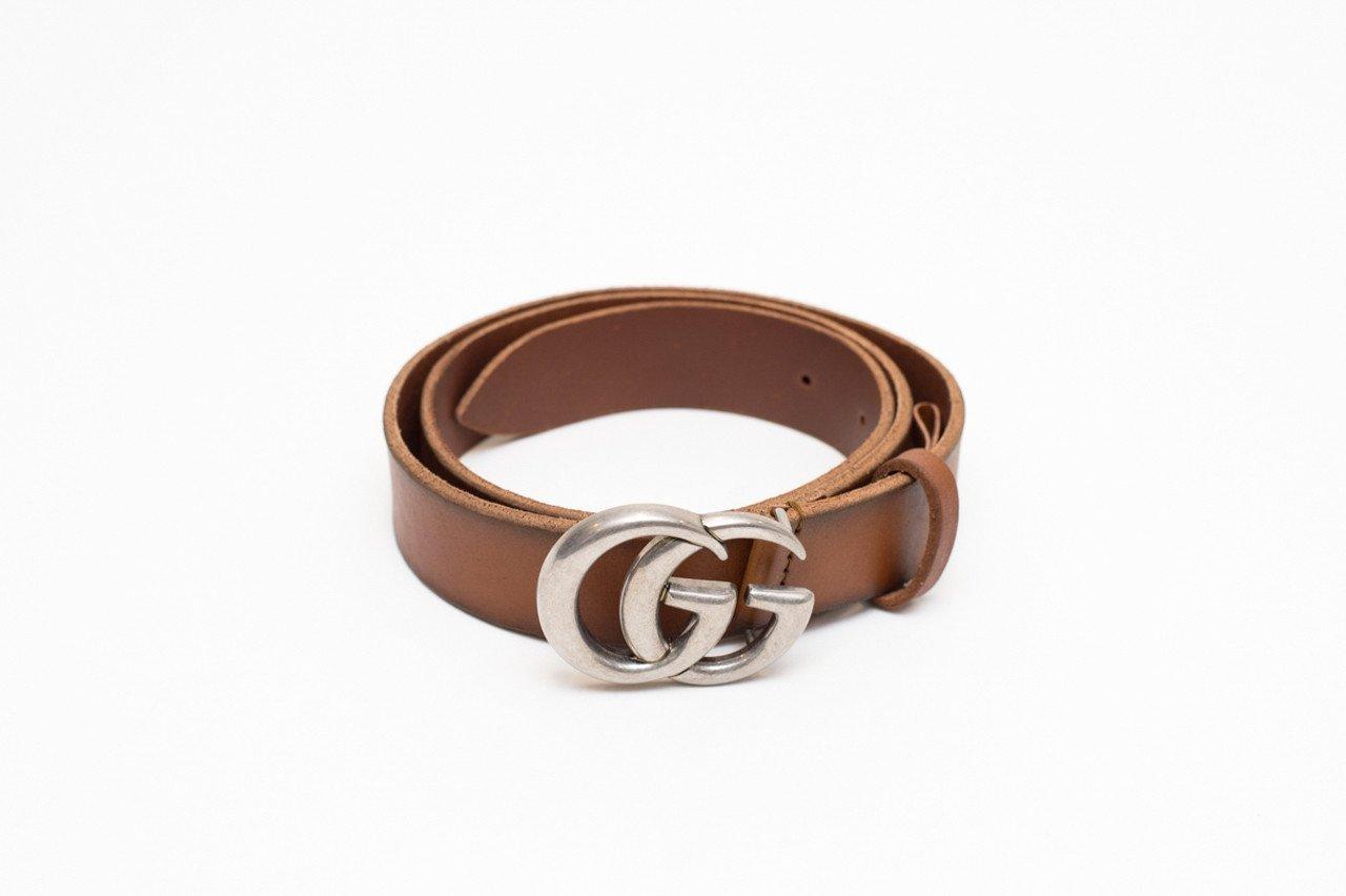 Gucci Belt 3cm gg Runners Cuir in Brown for Men | Lyst