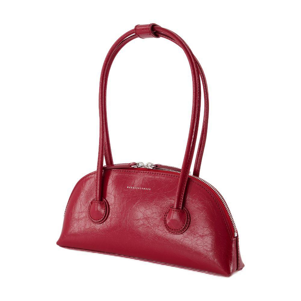☆MARGE SHERWOOD☆ BESSETTE SHOULDERapple red crinkle Marge Sherwood Hobo shoulder bag apple red crinkle | pipe