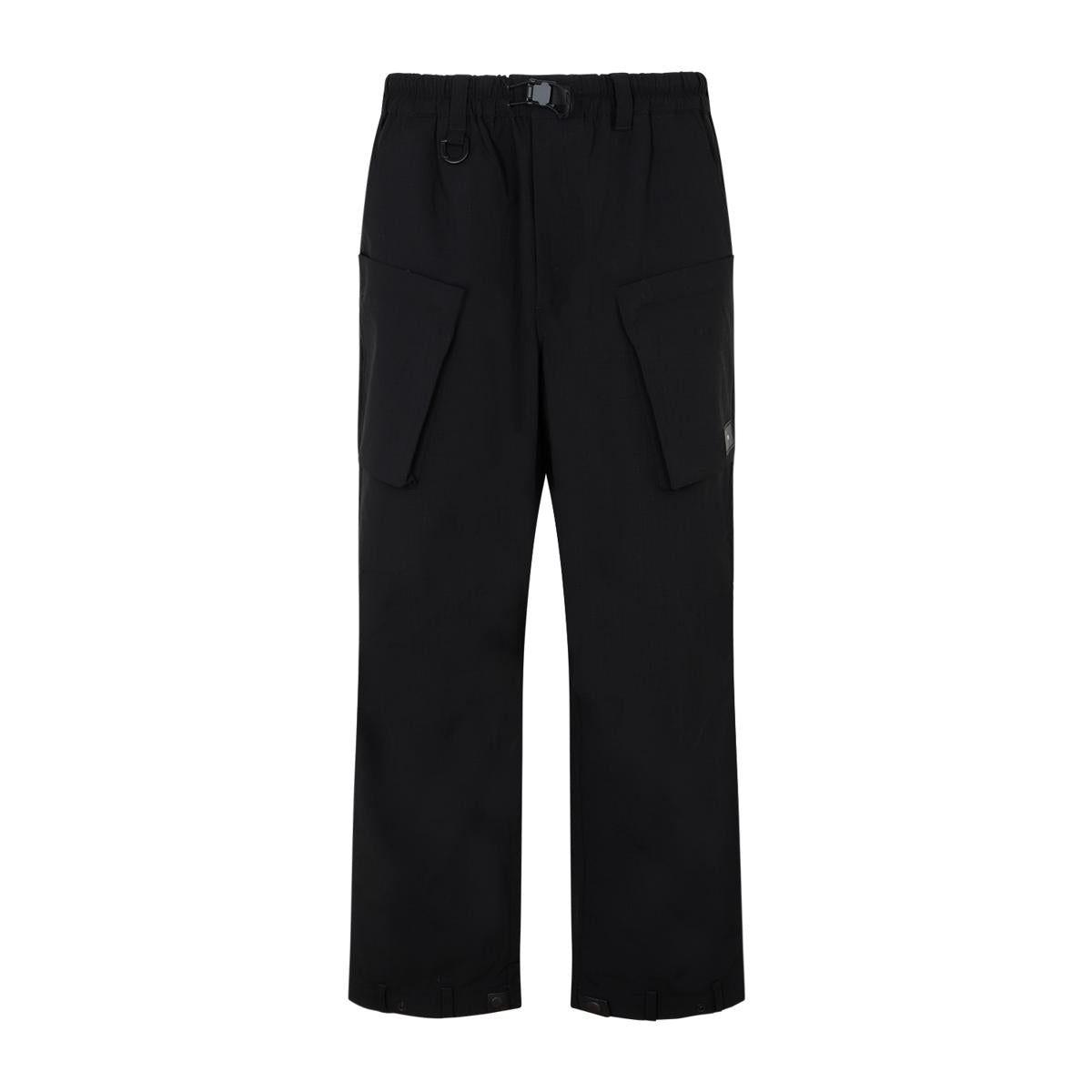 Y-3 Ripstop Pants in Black for Men