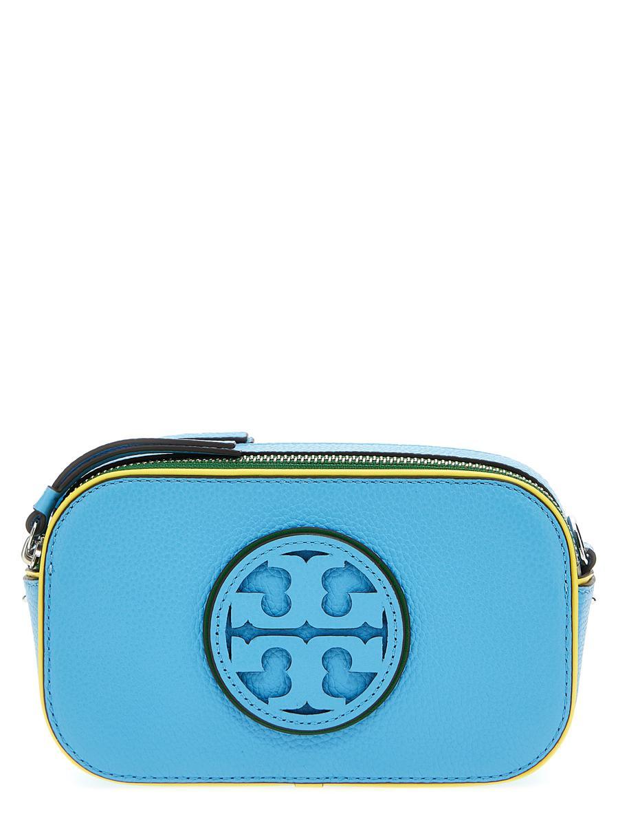 Tory Burch Miller Pop Edge Mini Crossbody Bags in Blue Lyst Canada