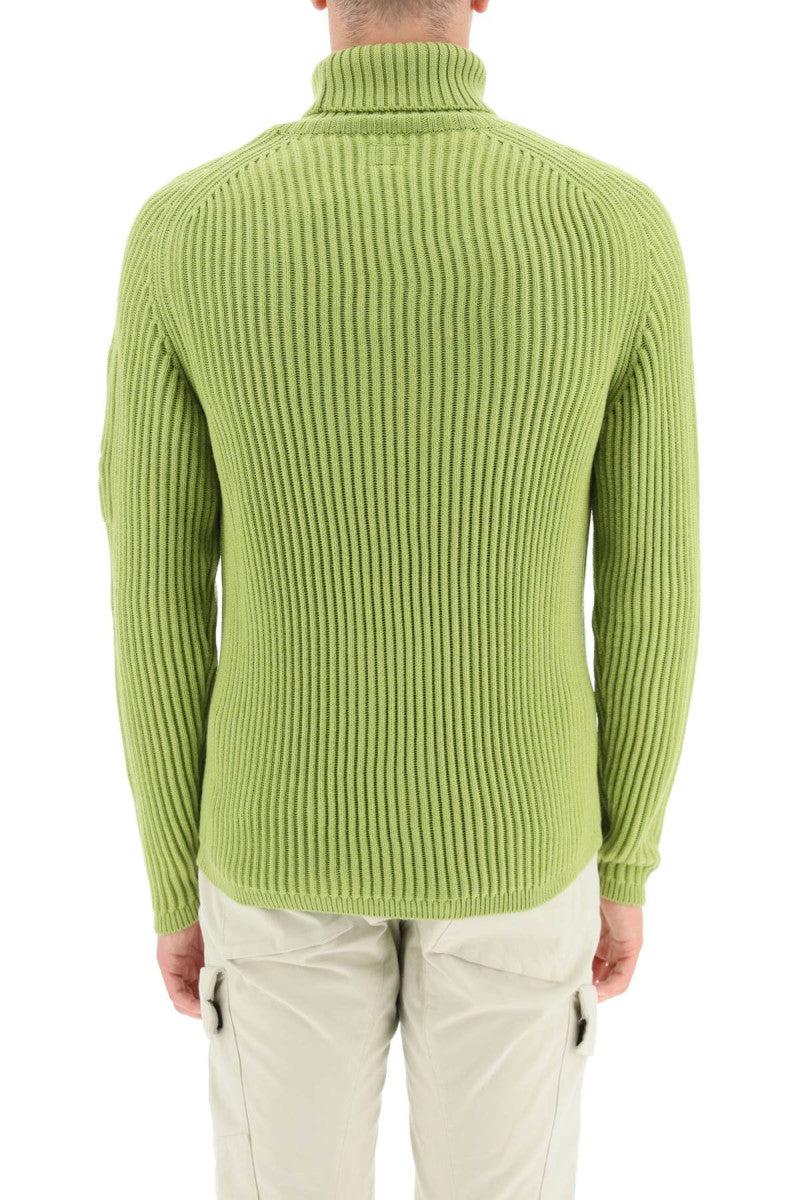 C.P. Company Cp Company Merino Wool Turtleneck Sweater in Green for Men |  Lyst