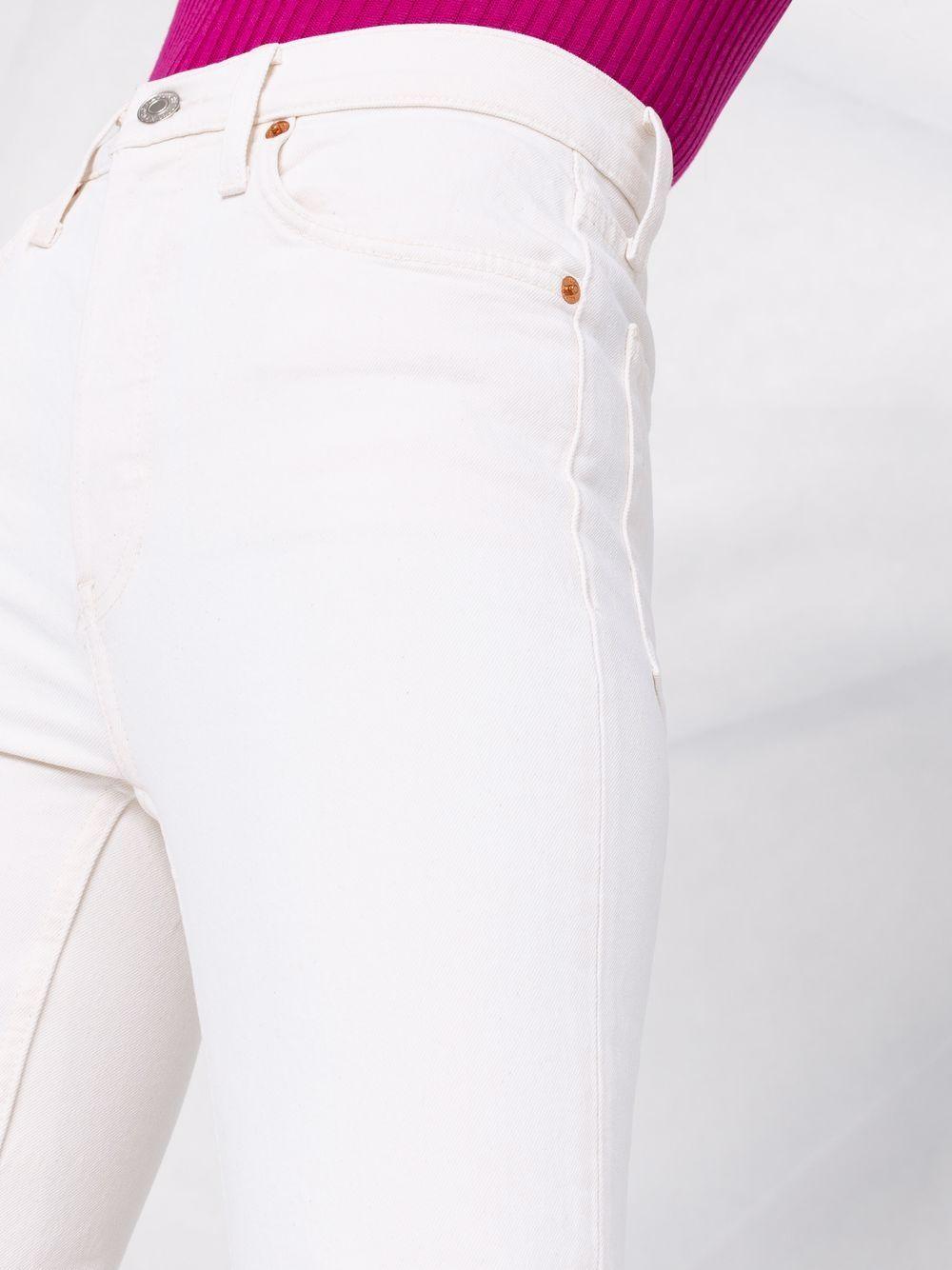 RE/DONE Denim Jeans in White | Lyst