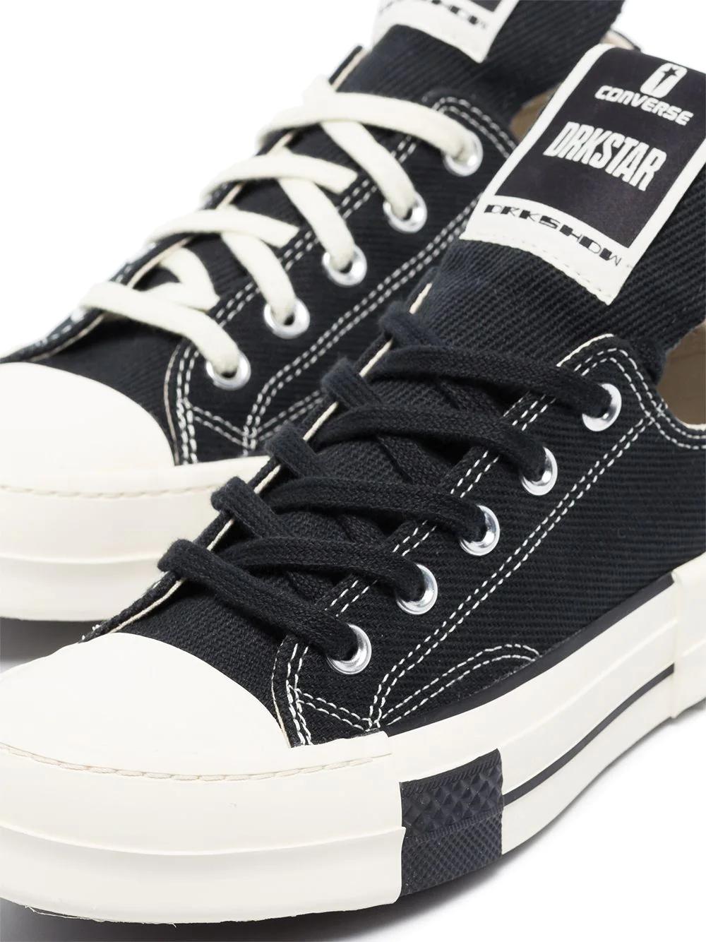 Rick Owens +dark Shadow X Converse Drkstar Low-top Sneakers | Lyst