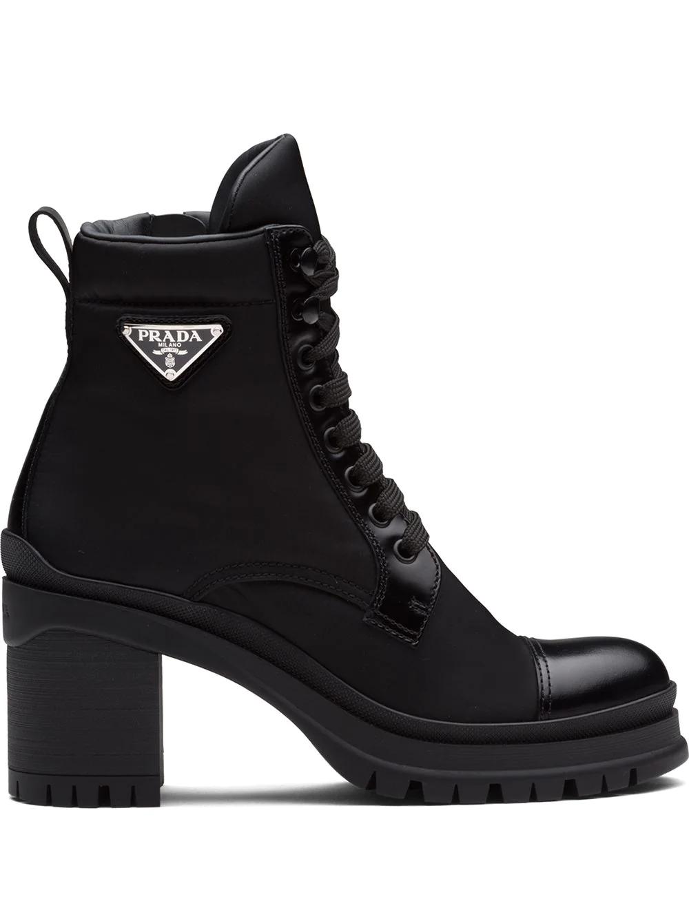 prada ridged sole boots