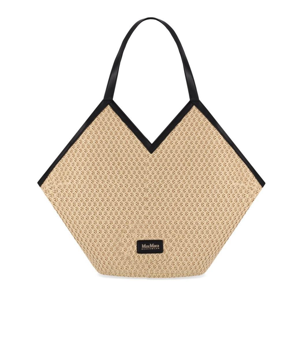 Max Mara Luigi Shopping Bag in Natural | Lyst UK
