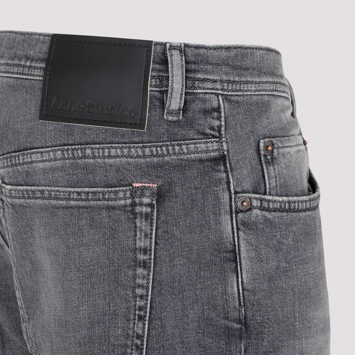 Acne Studios Slim Fit River Jeans in Gray for Men | Lyst