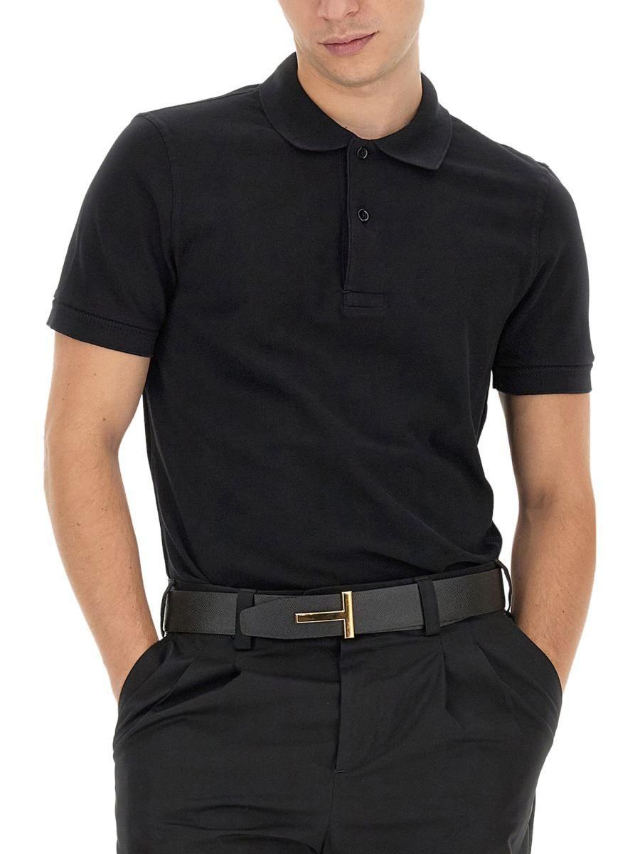 tom ford black polo