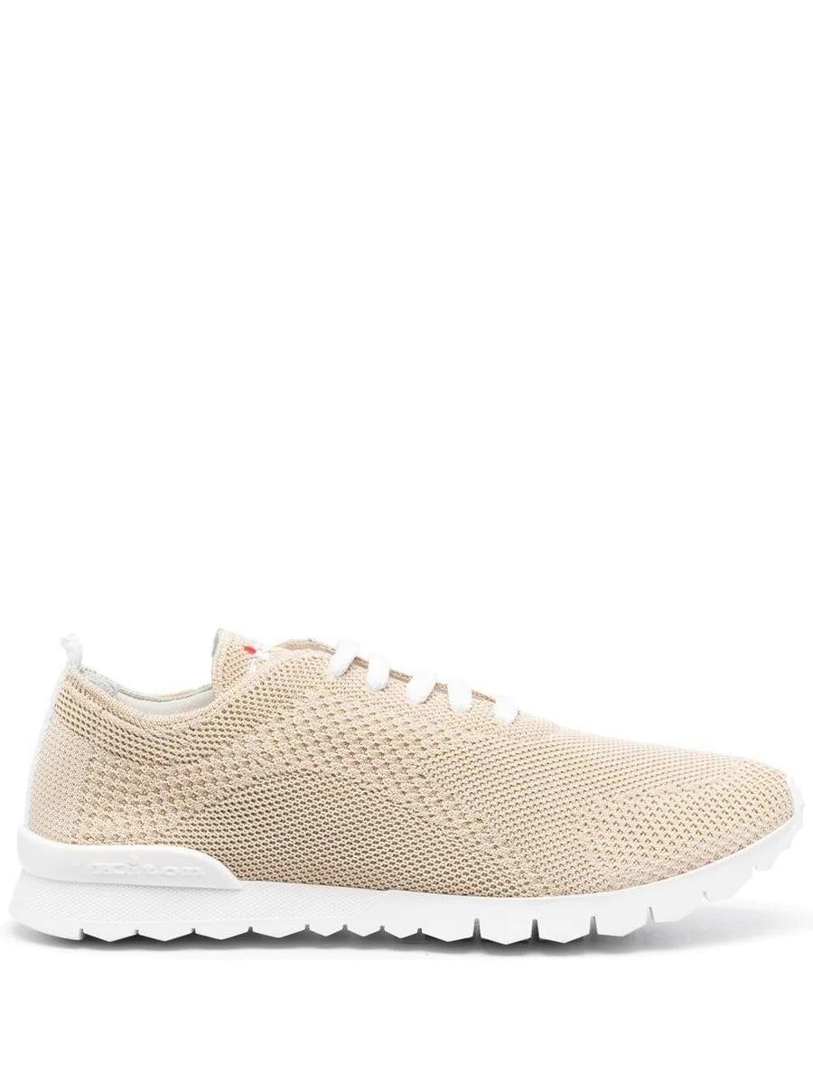 Kiton Straw ''fit'' Running Sneakers in Natural for Men | Lyst
