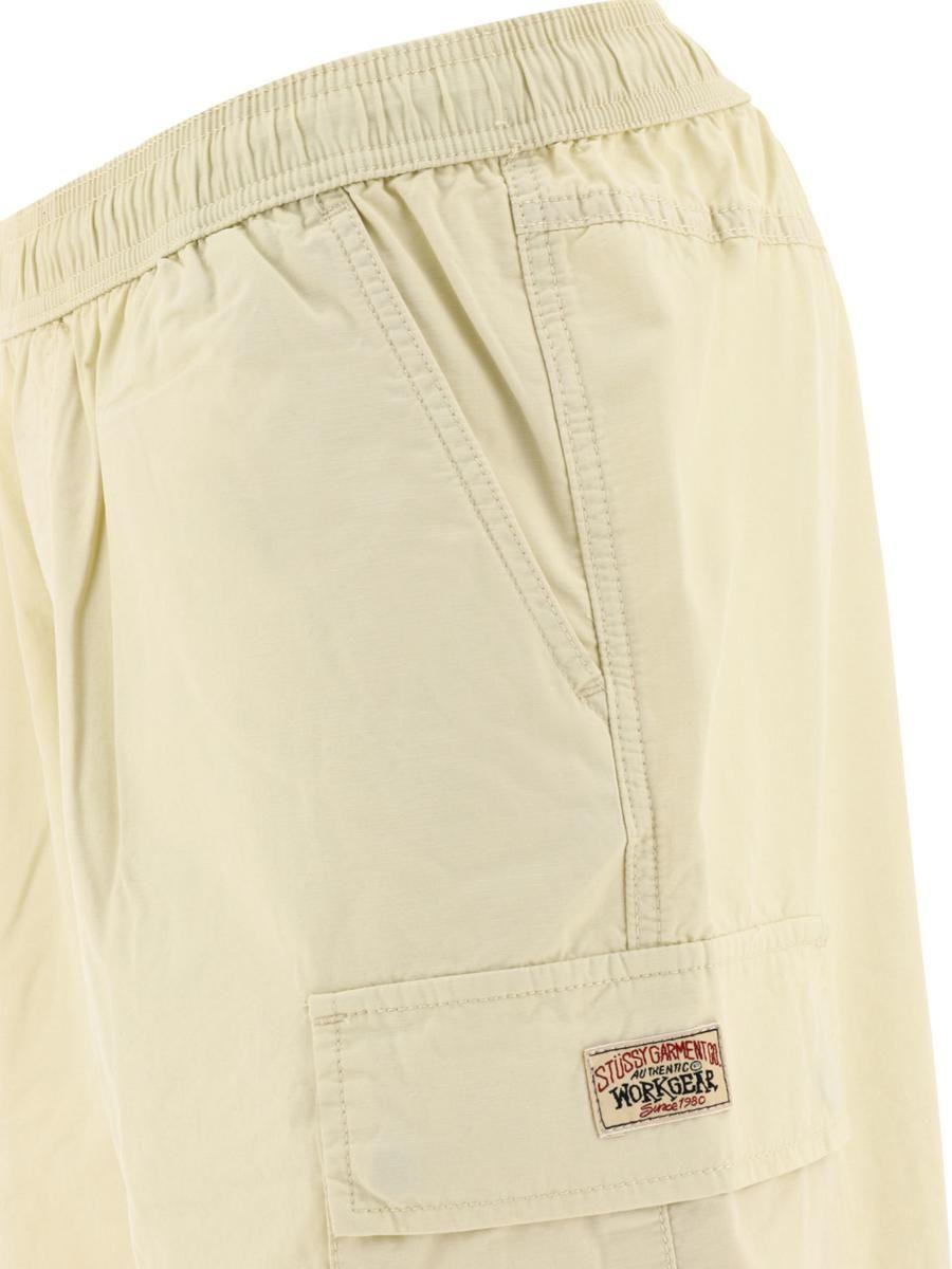 Stussy Ripstop Beach Cargo Trousers in Natural for Men | Lyst