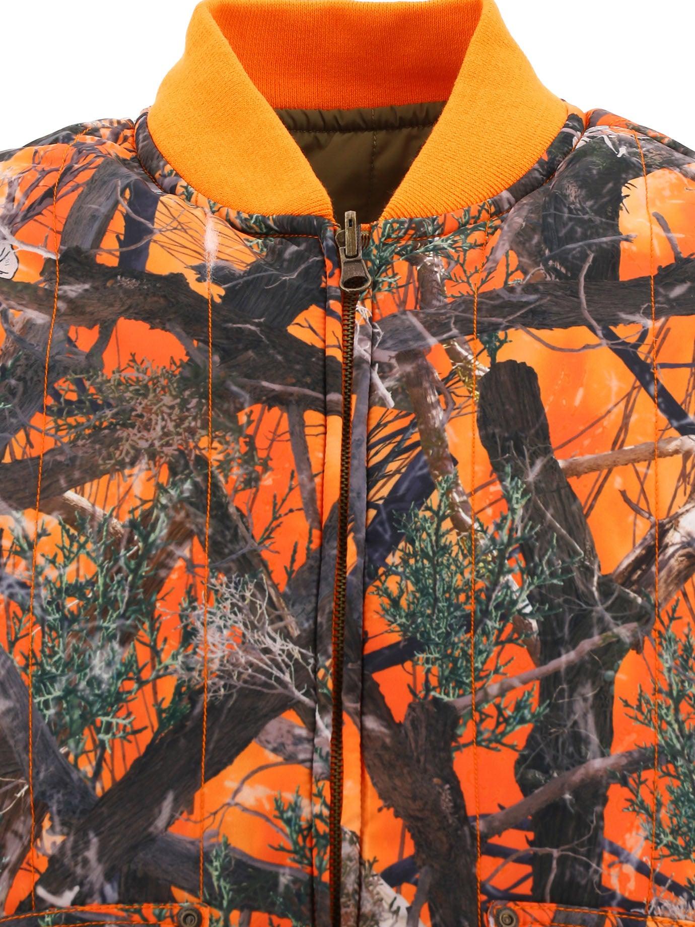 Fucking Awesome Reversible Padded Vest in Orange for Men | Lyst
