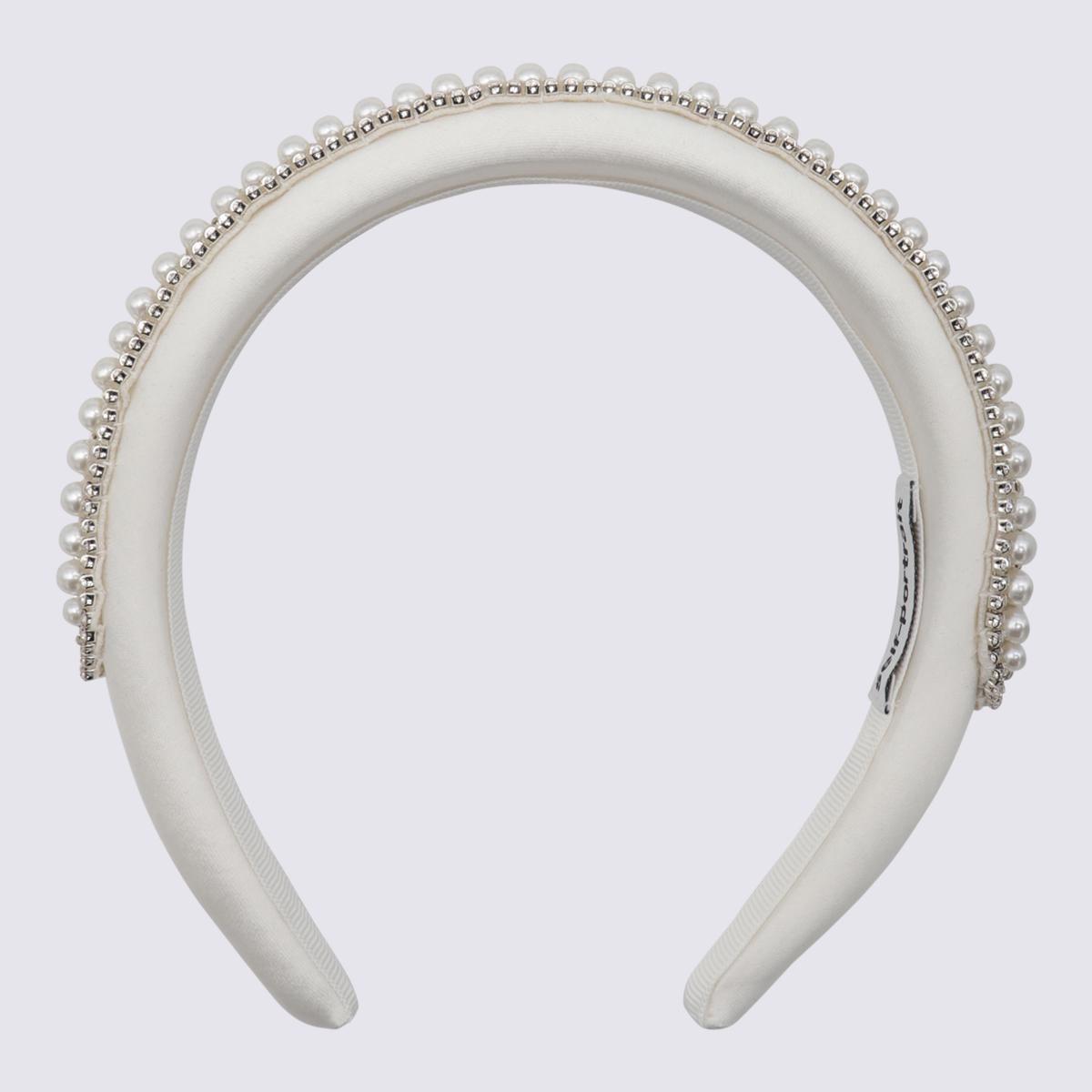 【送料&関税込】self-portrait White Hair Accessories Self-Portrait Hair Accessories in White | Lyst
