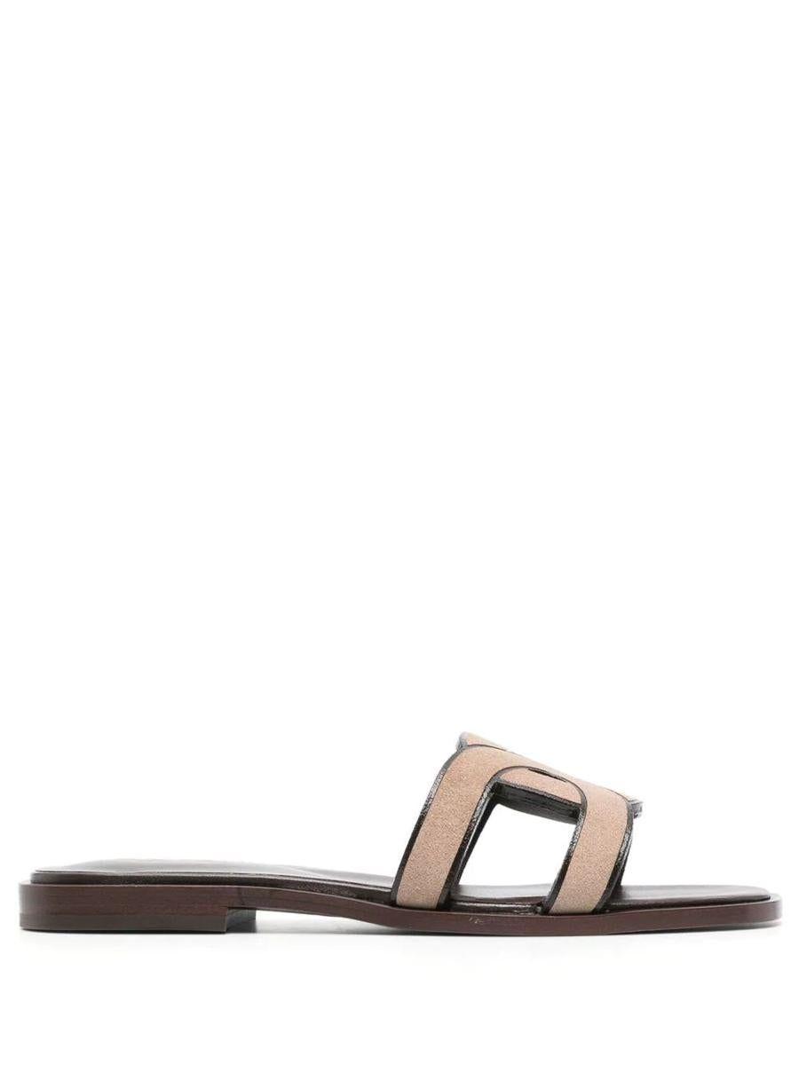 Tod's - Kate Sandals in Leather, White, 36.5 - Shoes