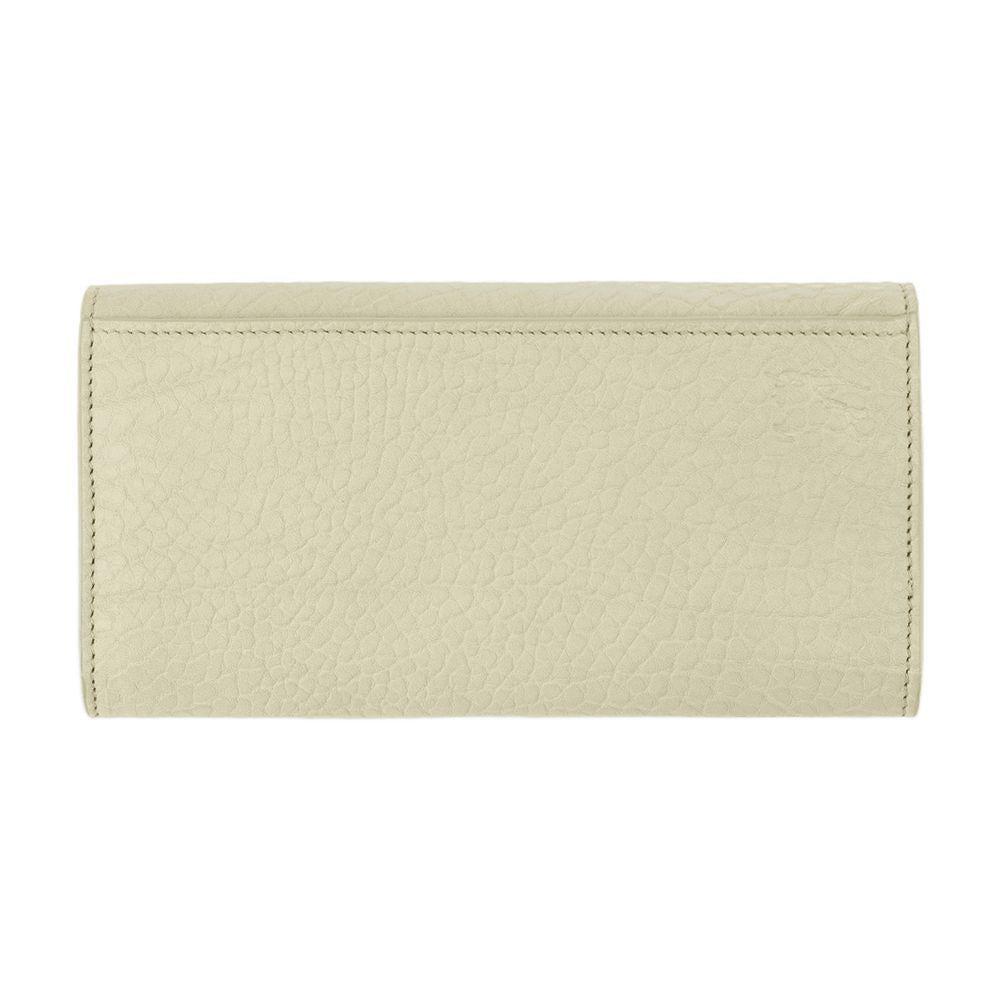 Burberry Chess Long Wallet in Natural | Lyst