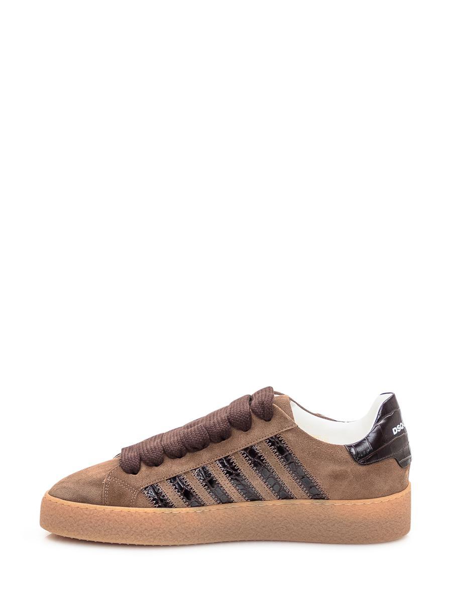 【送料&関税込】Dsquared2 Suede Sneakers With Leather Bands DSquared² Shoes for Men | Online Sale up to 37% off | Lyst