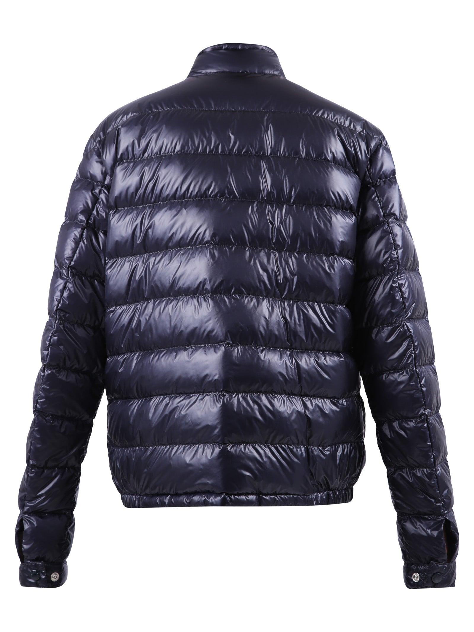 Moncler Acorus Nylon Padded Jacket in Blue for Men | Lyst