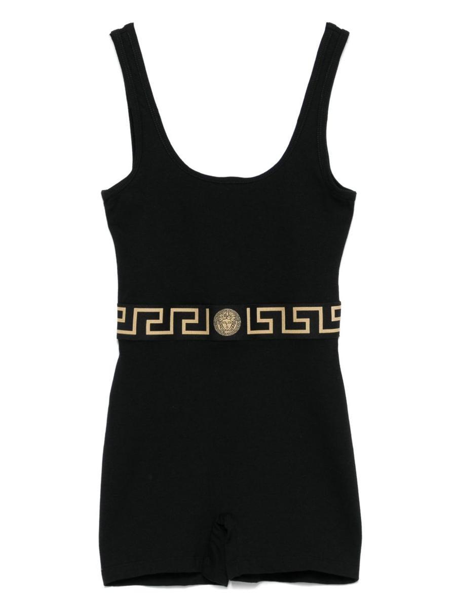 オールインワン・サロペット VERSACE La Vacanza capsule 'Medusa '95' jumpsuit Versace Medusa '95 cut-out Jumpsuit | Orange | FARFETCH JO
