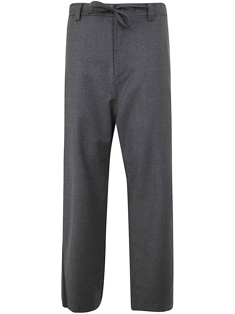 パンツ SOFIE DHOORE LOW CROTCH PANTS WITH ZIP AND DRAWSTRING Sofie D ́hoore Low Crotch Pants With Zip And Drawstring in