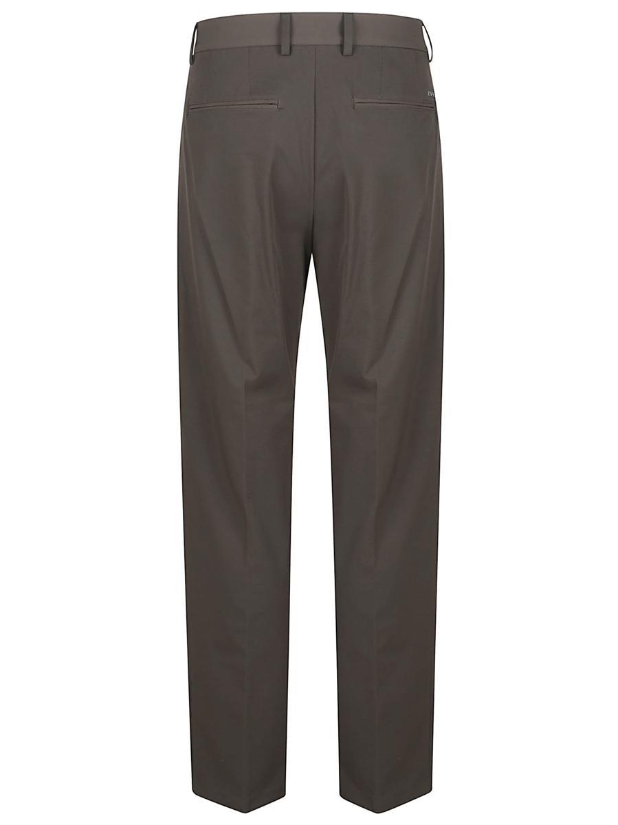 emporio armani baggy slacks グレー EMPORIO ARMANI GREY COMFORT FIT PANTS – FerrarisBoutique