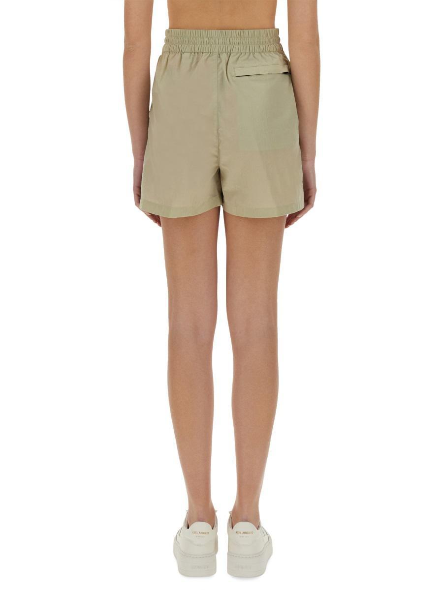 【関税＆送料込み】Burberry Nylon Shorts Nylon Cotton Shorts in Teacup - Women | Burberry® Official