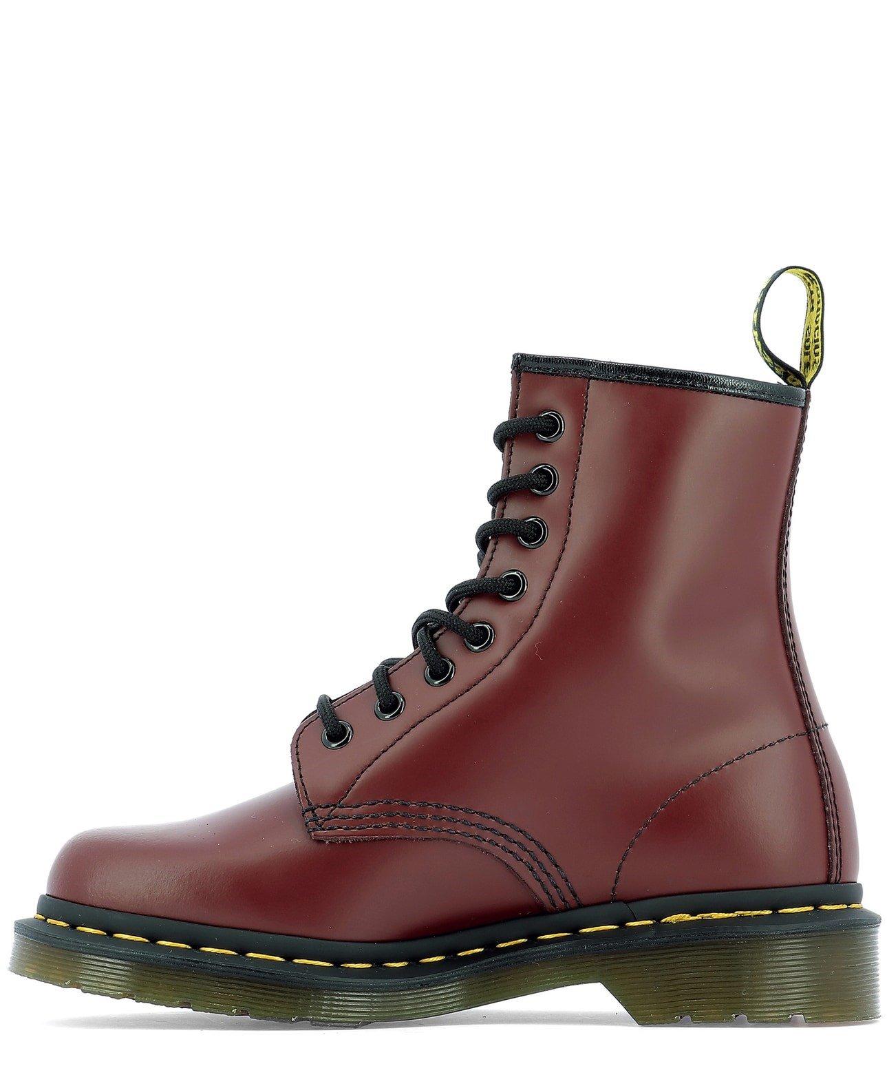 Dr. Martens 1460 Nappa Leather Cherry Red Boots for Men - Save 28% | Lyst