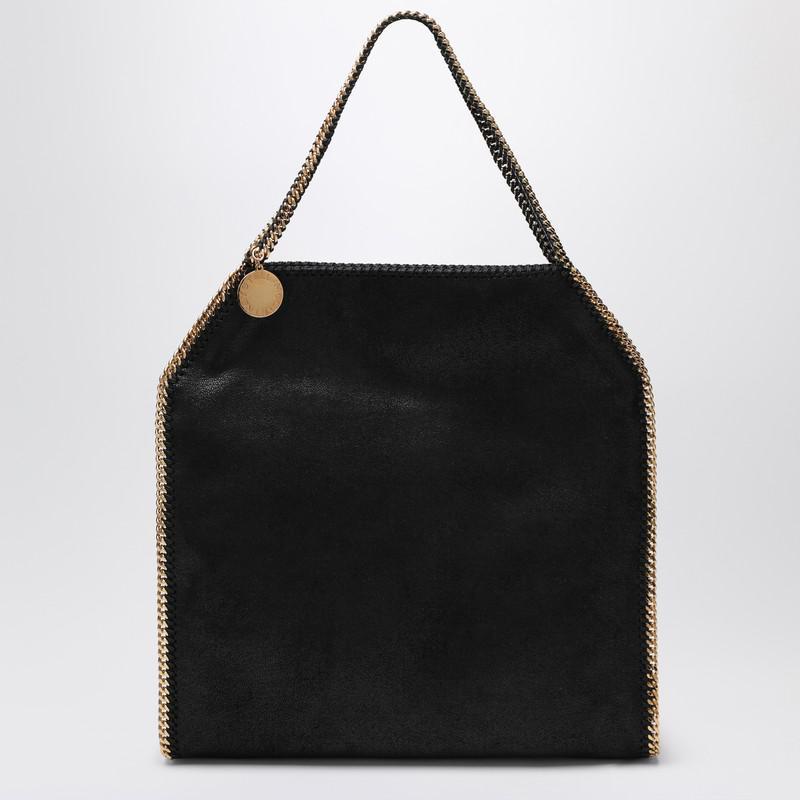 【関税&送料込】Stella Mccartney Foldable Falabella Black Ba Women Black Falabella Fold-Over Tote | Stella McCartney US