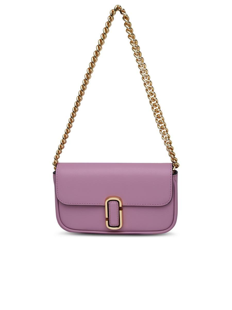 Marc Jacobs The Soft Mini Rose Leather Bag in Purple | Lyst