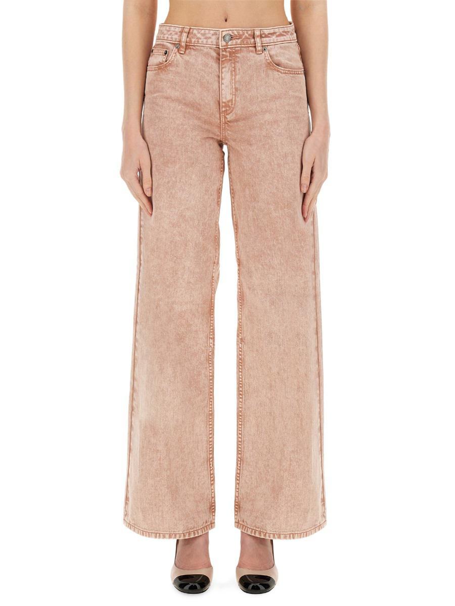 デニム・ジーパン Michael Kors FW25 RELAXED WIDE LEG JEAN (MT5907MHNG 968) Relaxed Wide-Leg Jeans | Michael Kors [US]