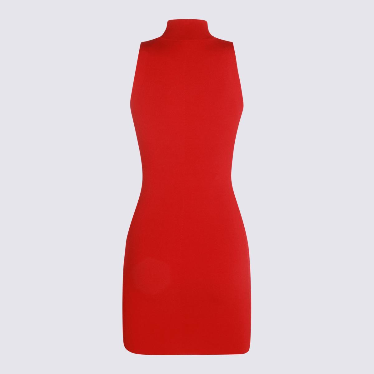ワンピース DIESEL RED VISCOSE MINI DRESS Red DIESEL Dresses for Women | Lyst