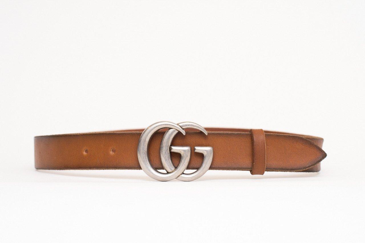 Gucci Belt 3cm gg Runners Cuir in Brown for Men