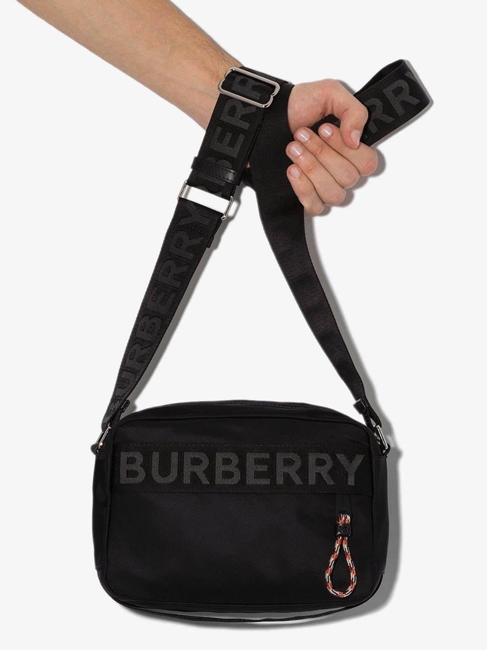 Burberry logo crossbody bag hotsell