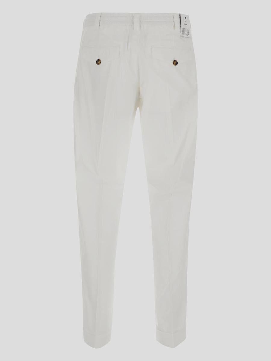 PT Torino The Rebel Trousers in White for Men | Lyst