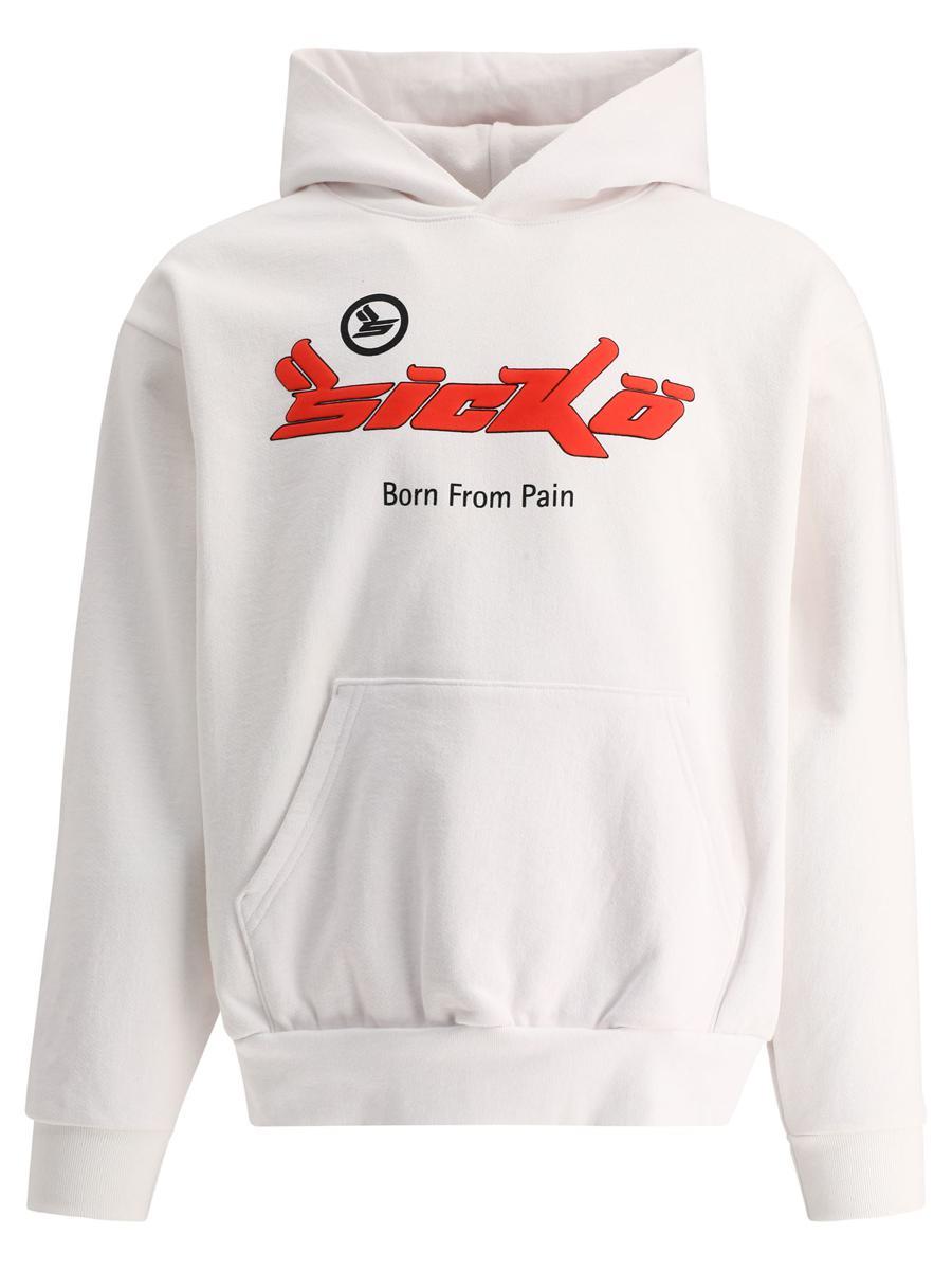 パーカー・フーディ SICKO \"Born From Pain\" hoodie (010 BFP HOODIE WHITE CLASS) Sicko Born From Pain Hoodie Men Women Fashion Casual