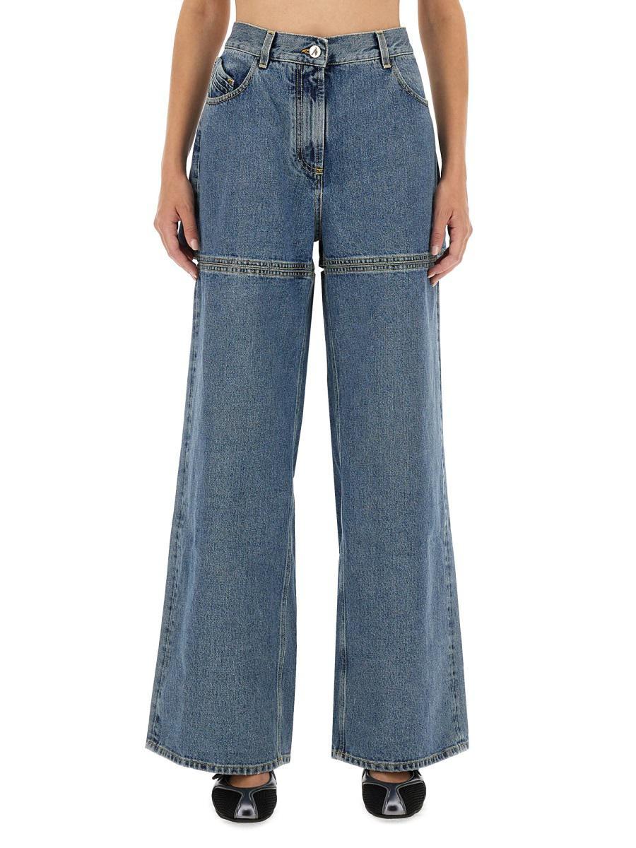 デニム・ジーパン THE ATTICO Woman Jeans Natural 250WCP00198DDC098AA The Attico Jeans for Women | Online Sale up to 66% off | Lyst