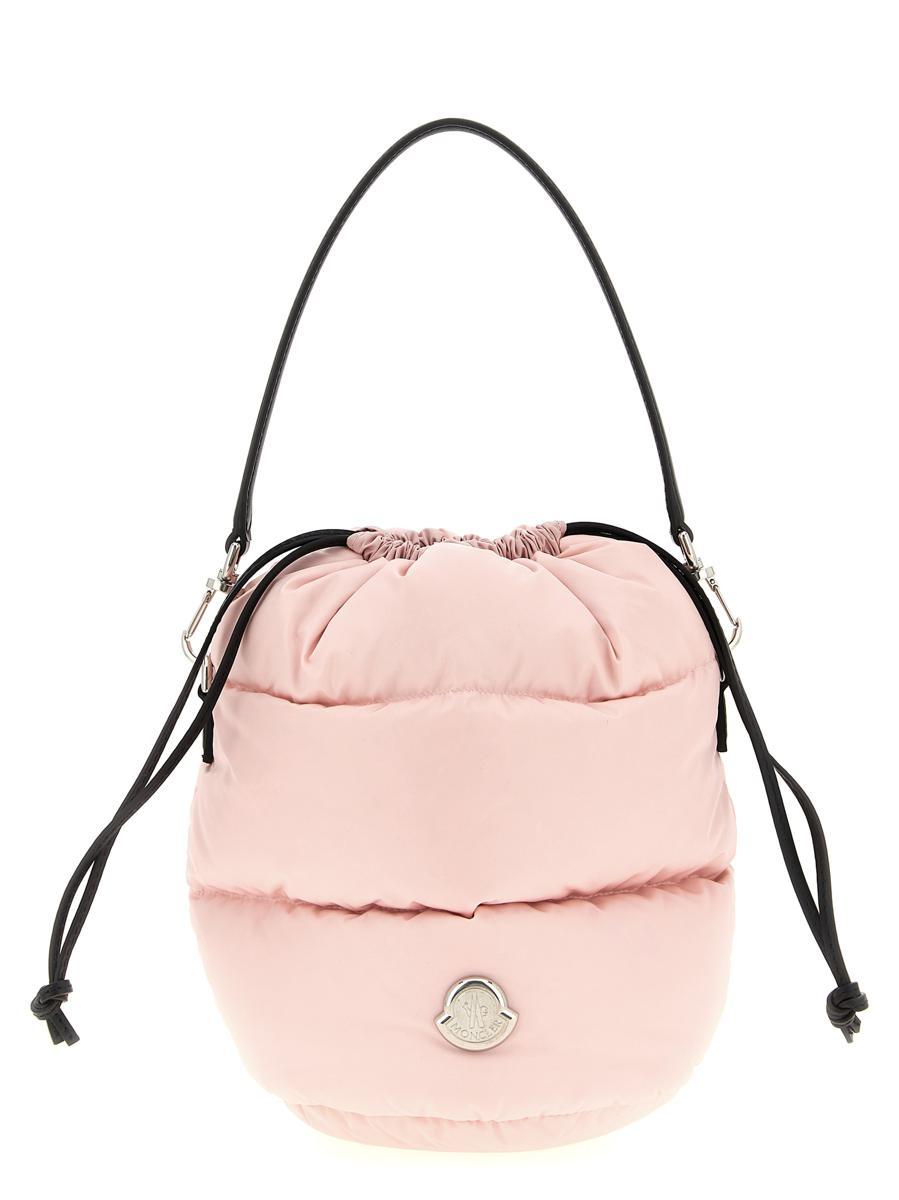 ショルダーバッグ・ポシェット MONCLER FW25 'Caradoc' bucket bag (K209B5I00002M6275 50O) Caradoc bucket bag in white - Moncler | Mytheresa