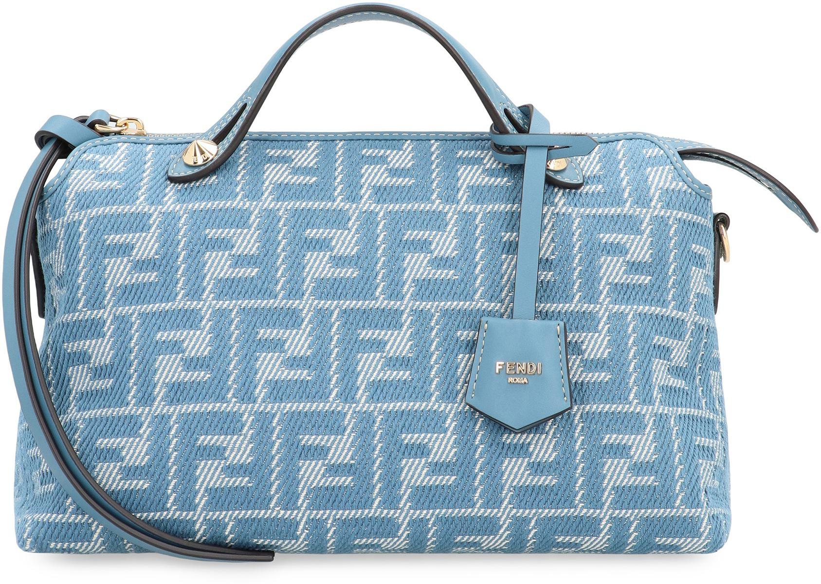 Fendi By The Way Soft Medium Handbag in Blue | Lyst