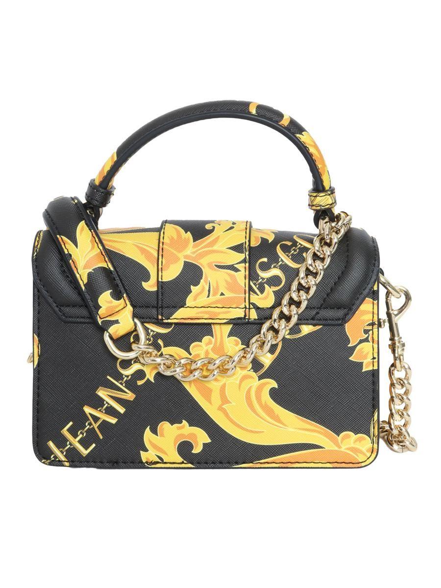 Versace Jeans Couture Hand Held Bag. in Black | Lyst