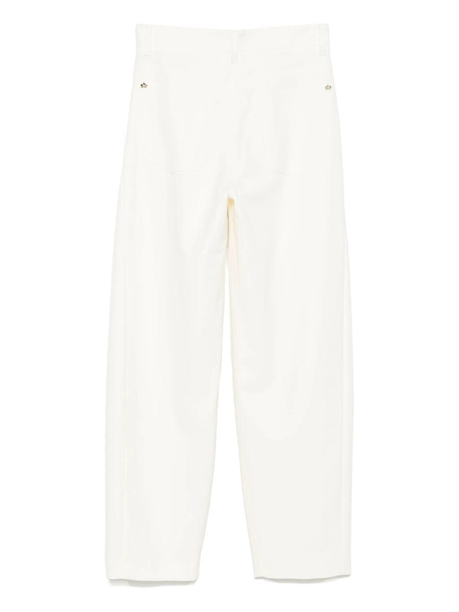 パンツ GENNY Women Straight Pants 78AJA173 N0071003 White Genny Straight-leg pants for Women | Online Sale up to 80