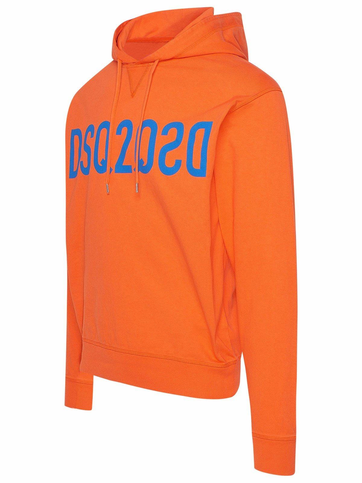 dsquared pullover orange