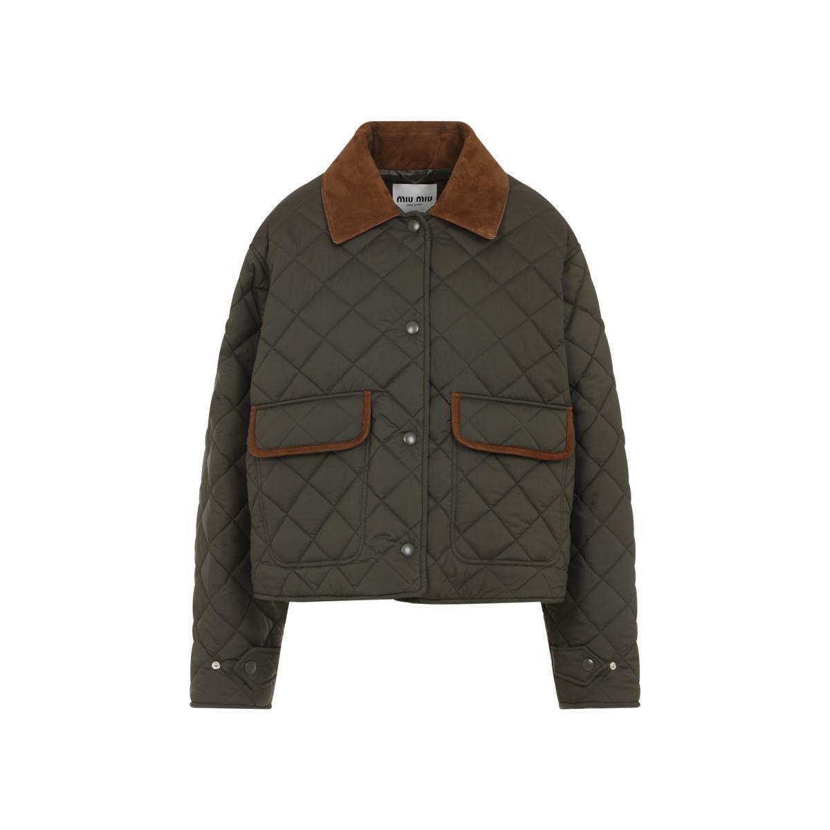 ジャケット MIU MIU LYOCELL JACKET Miu Miu Lyocell Jacket