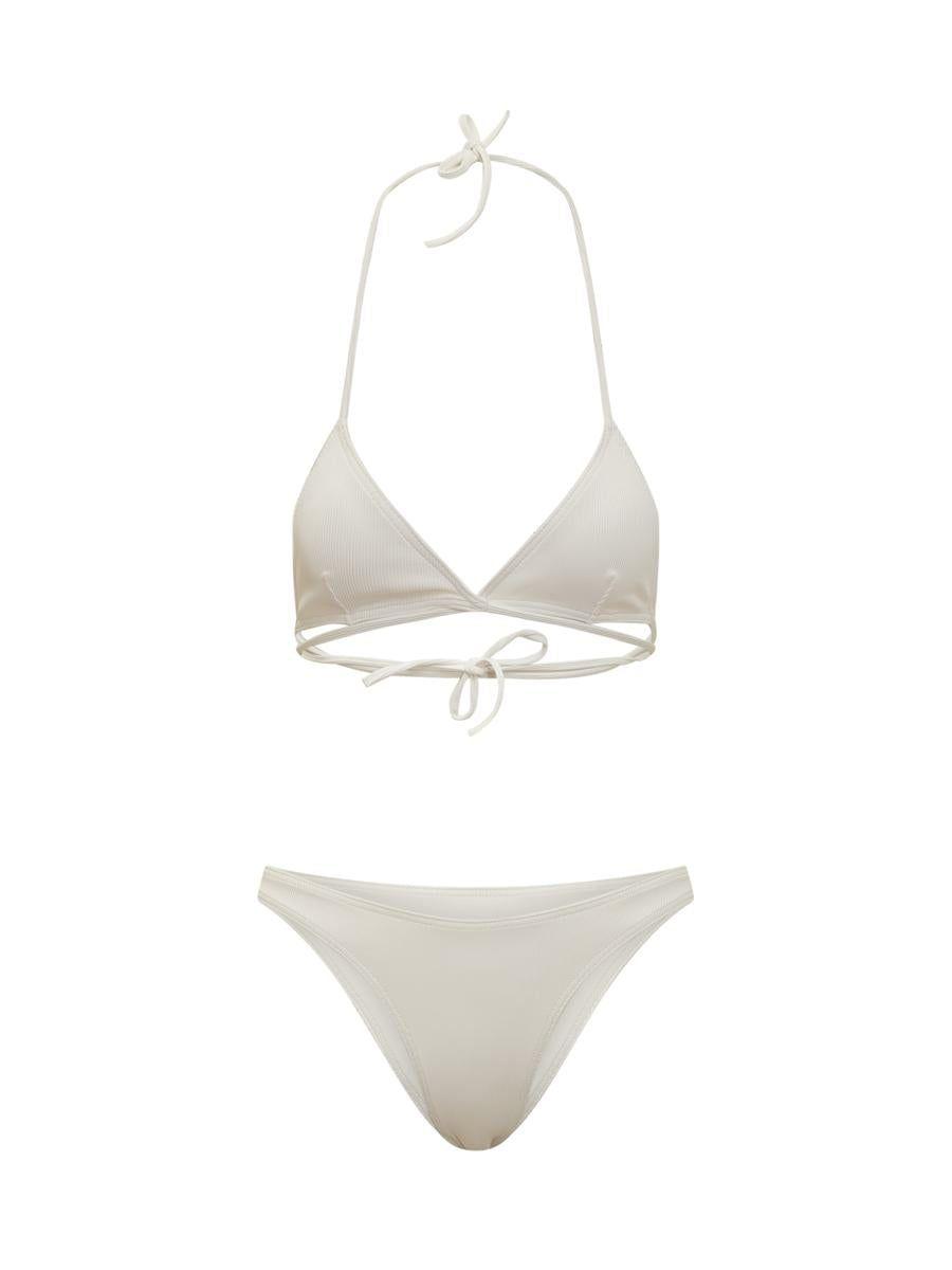 Lido Bikini Thirteen Rib in White | Lyst